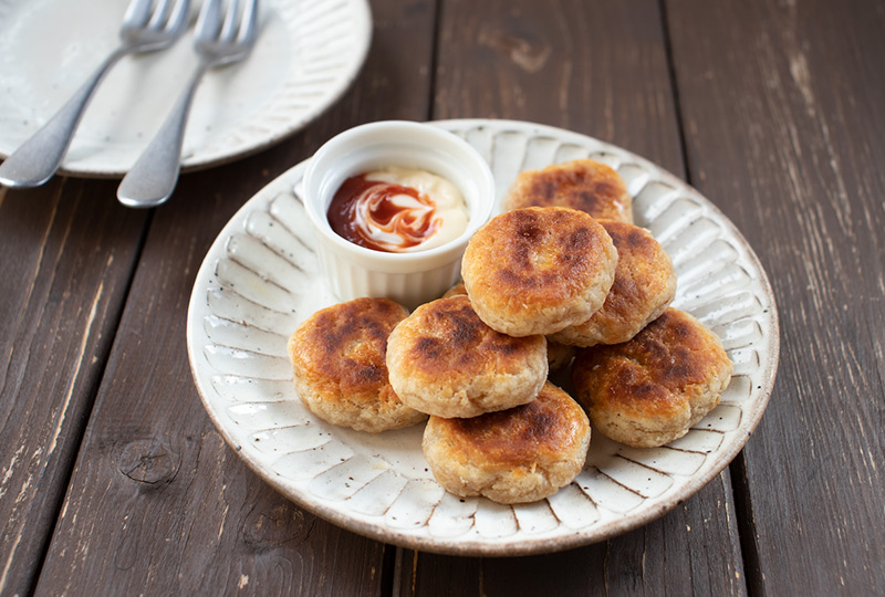 【写真】ツナマヨの焼きナゲット