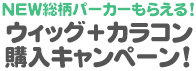 NEW総柄パーカーもらえる！ウィッグ＋カラコン購入キャンペーン！