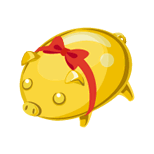 金運が上がる豚（家具）